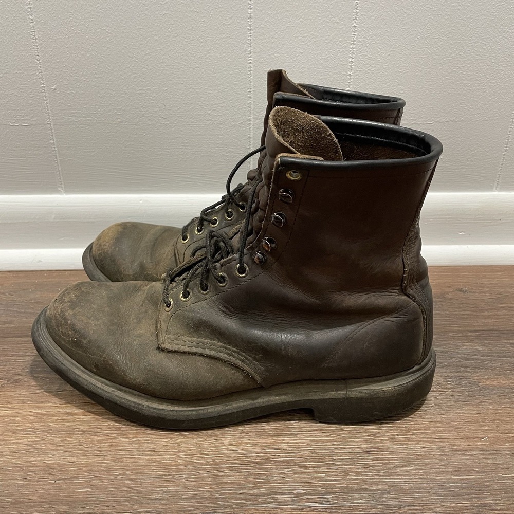 Red Wing 953 Boots Men Sz 10.5 FAIR WORN USA Made READ - Picture 2 of 14